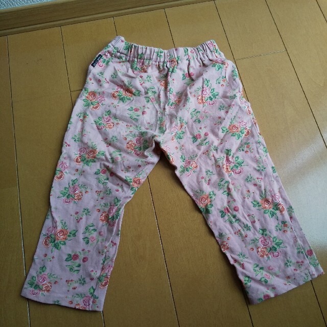 COMME CA ISM(コムサイズム)の130cm COMME CA ISM ピンク花柄 キッズ/ベビー/マタニティのキッズ服女の子用(90cm~)(パンツ/スパッツ)の商品写真