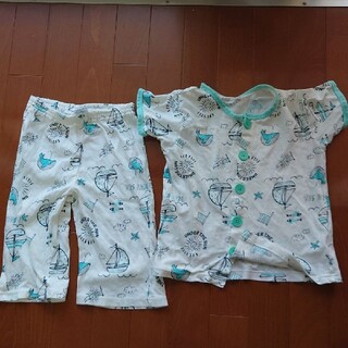 アンパサンド(ampersand)のパジャマ 120アンパサンド 男の子 半袖 綿100キッズ(パジャマ)