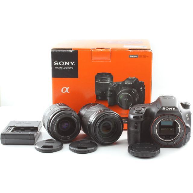 SONY ソニー α58 Wズーム Wレンズセット 元箱 - www.sorbillomenu.com