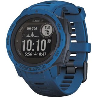 ガーミン(GARMIN)の【新品】ガーミン Instinct Dual Power Tidal ブルー(その他)