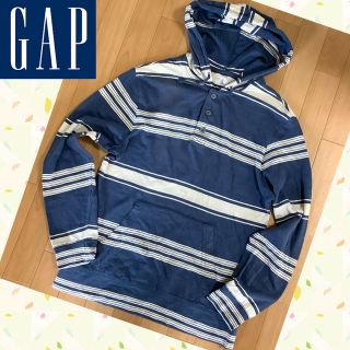 ギャップ(GAP)のGAP  ボーダーパーカー  (パーカー)