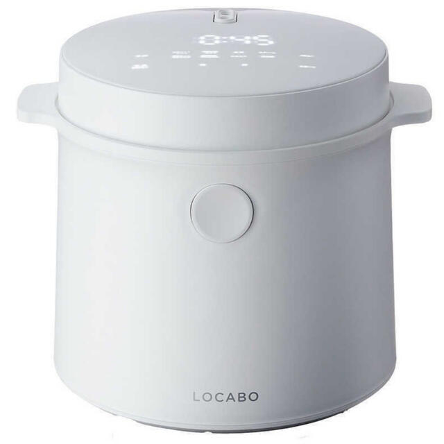 ロカボ炊飯器　糖質カット炊飯器 LOCABO (ホワイト)