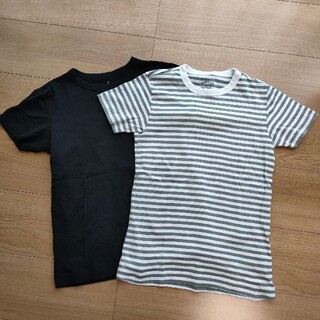 ムジルシリョウヒン(MUJI (無印良品))の無印良品　Tシャツ2枚セット(Tシャツ(半袖/袖なし))