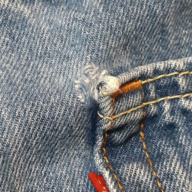 リーバイスLevi's550ビッグワイドデニムバギー希少サークルR　W38L30