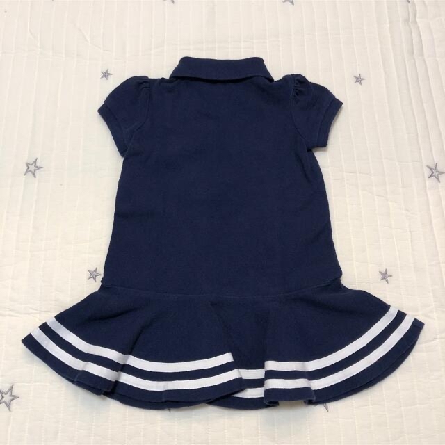 POLO RALPH LAUREN(ポロラルフローレン)のラルフローレン ワンピース ポロシャツワンピース【80cm】 キッズ/ベビー/マタニティのベビー服(~85cm)(ワンピース)の商品写真