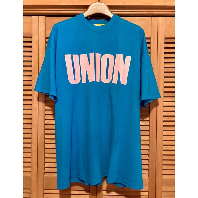 【完売品】UNION BIG LOGO Tシャツ XLサイズ メンズのトップス(Tシャツ/カットソー(半袖/袖なし))の商品写真