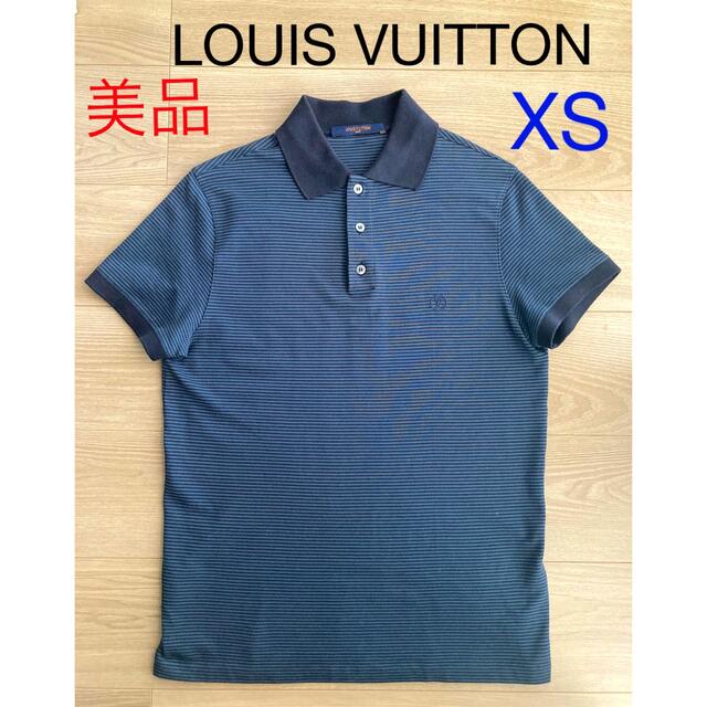 LOUIS VUITTON(ルイヴィトン)の【専用】【美品】LOUIS VUITTON ルイヴィトン ポロシャツ ボーダー メンズのトップス(ポロシャツ)の商品写真