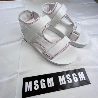 エムエスジイエム(MSGM)の新品　エムエスジイエム サンダル シューズ メンズ  27センチ(サンダル)