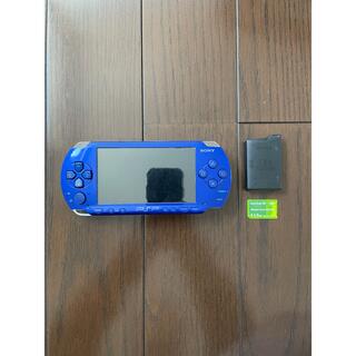 ソニー(SONY)のSONY ｿﾆｰ PSP-1000 ブルー(携帯用ゲーム機本体)