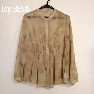 レイビームス(Ray BEAMS)の★セール★ 極美品 Ray BEMS  シアー ブラウス シャツ(シャツ/ブラウス(長袖/七分))