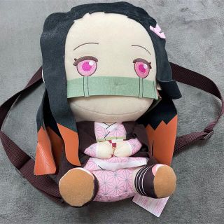 鬼滅の刃　ぽふっとぬいぐるみリュック 禰豆子 ナムコ 景品(キャラクターグッズ)