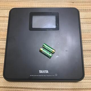 タニタ(TANITA)のタニタ体重計　単三電池2個付き(体重計/体脂肪計)