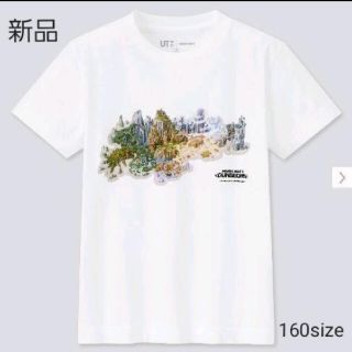 ユニクロ(UNIQLO)のユニクロ☆マインクラフト☆マイクラ☆ダンジョンズ☆半袖Tシャツ【160size】(Tシャツ/カットソー)