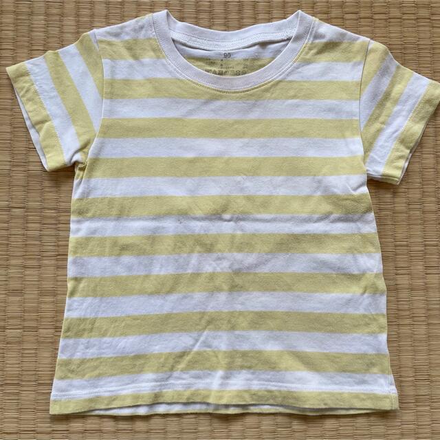 MUJI (無印良品)(ムジルシリョウヒン)のTシャツ 2枚セット キッズ/ベビー/マタニティのベビー服(~85cm)(Ｔシャツ)の商品写真