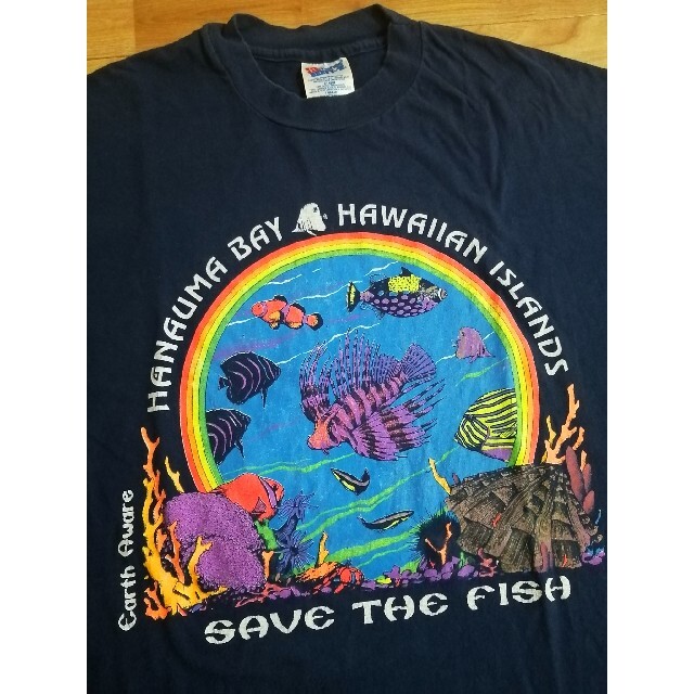 新品 DEADSTOCK USA90'sGILDAN HAWAII Tシャツ