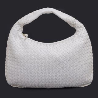 ボッテガヴェネタ(Bottega Veneta)のボッテガヴェネタ ラムスキン イントレチャート ハンドバッグ（未使用　展示品）(ハンドバッグ)