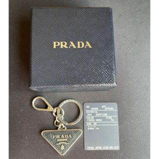 PRADA - PRADA プラダ サフィアーノ レザーキーリングの通販 by