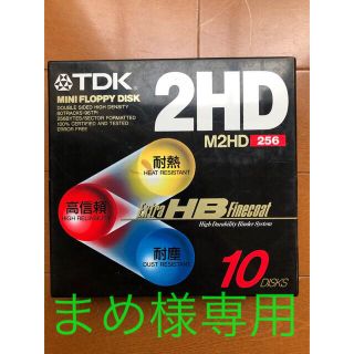 ティーディーケイ(TDK)のTDKフロッピーディスクM2HD-256x10(PCパーツ)