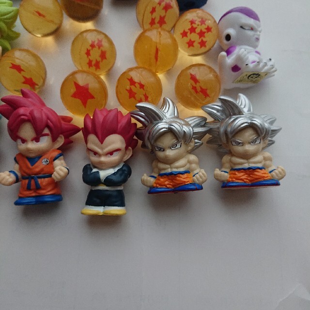 ドラゴンボール 指人形 スーパーボール エンタメ/ホビーのおもちゃ/ぬいぐるみ(キャラクターグッズ)の商品写真