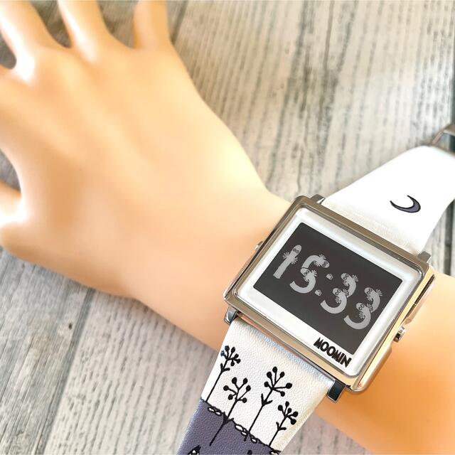 【電池交換済】Smart Canvas 腕時計 ムーミン スナフキン