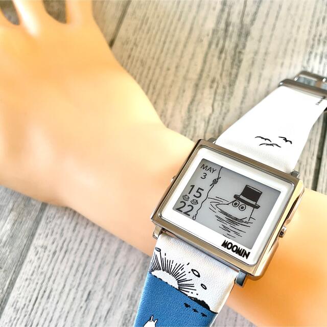 【電池交換済】Smart Canvas 腕時計 ムーミン ムーミンパパ