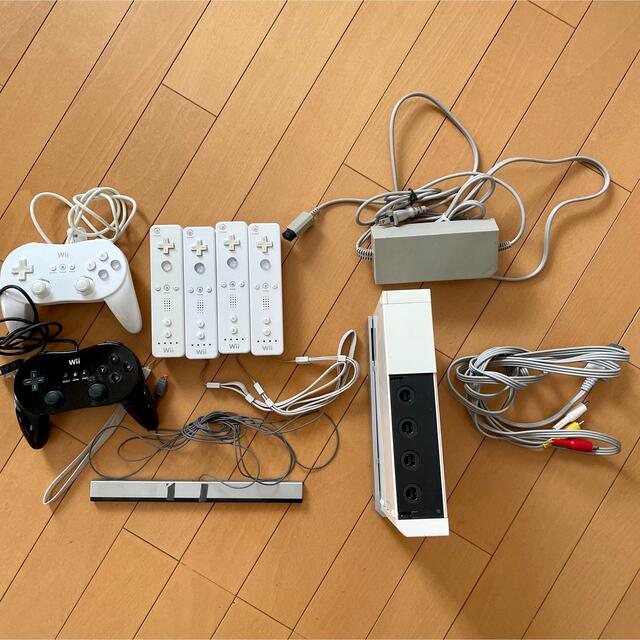 家庭用ゲーム機本体Wii 本体 コントローラー 動作確認済み