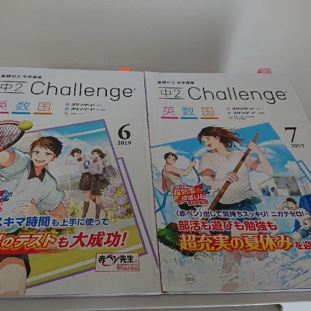 Benesse(ベネッセ)の中2 進研ゼミ 中学講座 2冊セット エンタメ/ホビーの本(語学/参考書)の商品写真