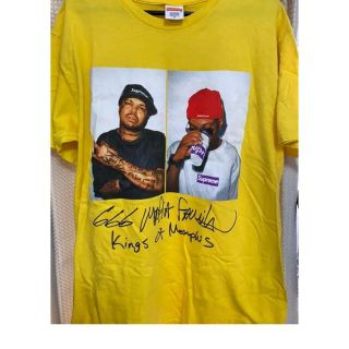 supreme three six mafia  Tシャツ　Mサイズ(Tシャツ/カットソー(半袖/袖なし))