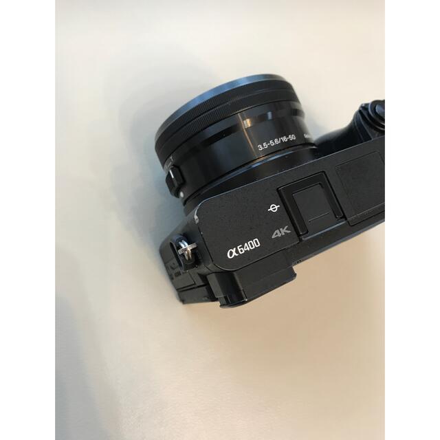 SONY(ソニー)のSONY α6400ダブルズームレンズキット スマホ/家電/カメラのカメラ(ミラーレス一眼)の商品写真