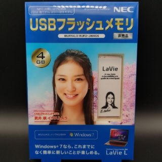 エヌイーシー(NEC)の武井咲 2012春 USBメモリ 4GB NEC 未使用品(PC周辺機器)