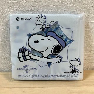 スヌーピー(SNOOPY)の【新品】スヌーピー ジャガードハンドタオル ブルー(タオル)