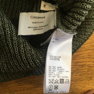 cristaseya WASHI PAPER SWEATER の通販 by mi's shop｜ラクマ