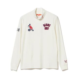 ビームス(BEAMS)のビームスゴルフ　BEAMS GOLF メンズ　Bカート　モックネックシャツ　S(ウエア)