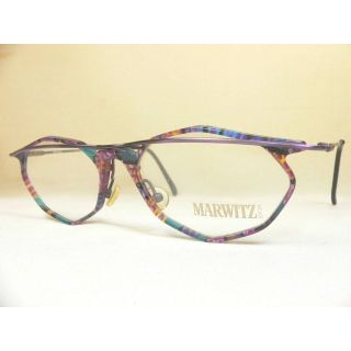 MARWITZ ヴィンテージ 眼鏡フレーム 変形オクタゴン 八角形 マルヴィッツ(サングラス/メガネ)
