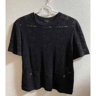 シャネル(CHANEL)のCHANEL シャネル　トップス　レース(Tシャツ(半袖/袖なし))