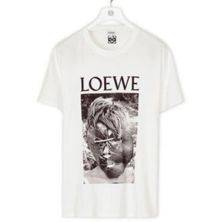ロエベ(LOEWE)のLOEWE KEN HEYMAN ロゴ Tシャツ(Tシャツ/カットソー(半袖/袖なし))