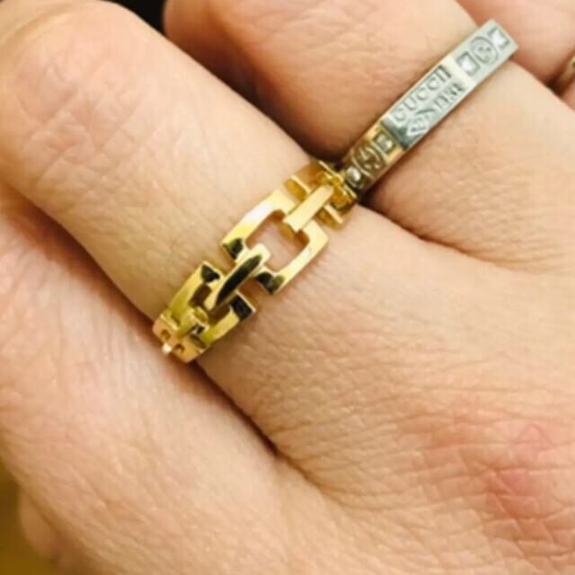 k18 デザインリング レディースのアクセサリー(リング(指輪))の商品写真