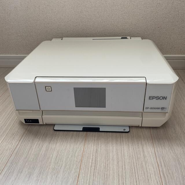 EPSON カラリオプリンター EP-806AW  スマホ/家電/カメラのPC/タブレット(PC周辺機器)の商品写真