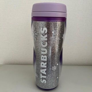 スターバックスコーヒー(Starbucks Coffee)のスタバ ホリデー 2020 ボトル シルバー グリッター 355ml(タンブラー)