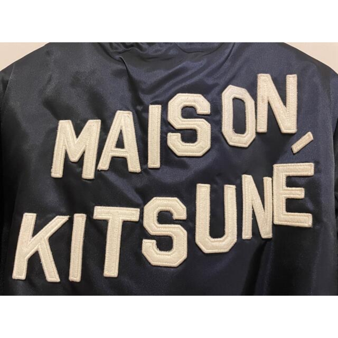 MAISON KITSUNE' - Maison kitsune サテン テディの通販 by -W MAISON KITSUNE' - Maison kitsune サテン テディの通販 by -W