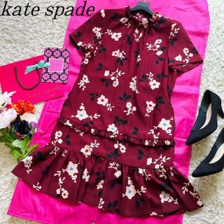 y_clothing新品 定価5.5万 kate spade ワンピース 総レース ドレス 0