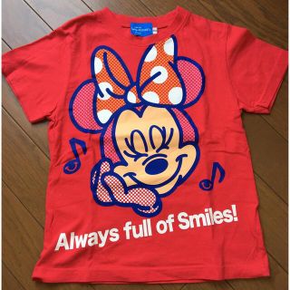 ディズニー(Disney)の美品 ディズニー Tシャツ ミニー 110(Tシャツ/カットソー)