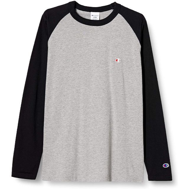 Champion(チャンピオン)のチャンピオン ロンT 長袖Tシャツ 綿100% ラグラン メンズのトップス(Tシャツ/カットソー(半袖/袖なし))の商品写真