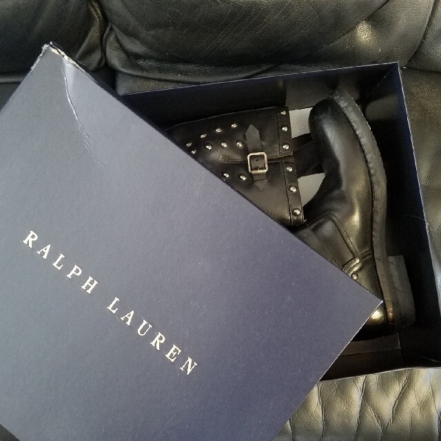 RALPH LAUREN ラルフローレン スタッズ エンジニアブーツ 無料配達 www