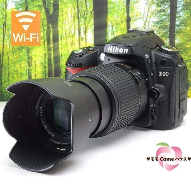 Nikon D90★スマホ転送OK＆即日発送★操作を楽しめるカメラ♪2703