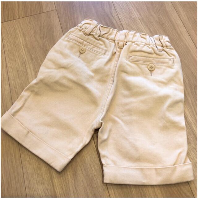 BEAMS(ビームス)のビームス ミニ キッズ ハーフ パンツ 110 キッズ/ベビー/マタニティのキッズ服男の子用(90cm~)(パンツ/スパッツ)の商品写真