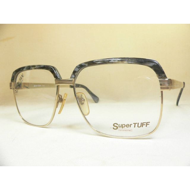 Super TUFF ビッグサイズ ヴィンテージ 眼鏡 フレーム ブローライン