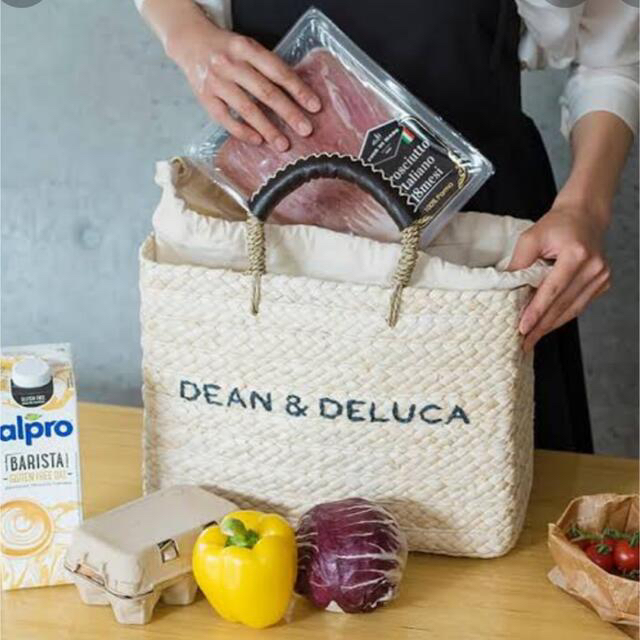 DEAN＆DELUCA×BEAMS COUTURE　保冷カゴバッグ