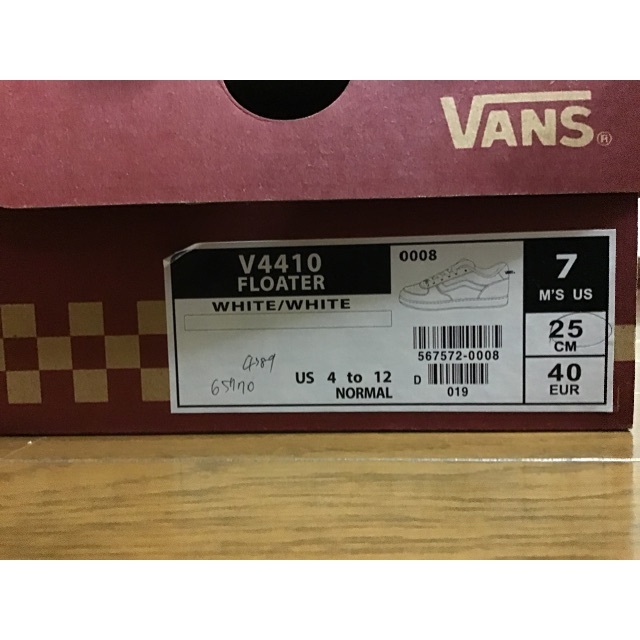 VANS(ヴァンズ)のVANS バンズ  25cm レディースの靴/シューズ(スニーカー)の商品写真