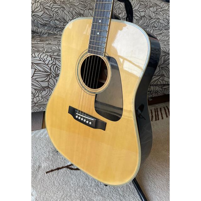 (美品・弦交換済) Morris MD-510 Acoustic Guitar 楽器のギター(アコースティックギター)の商品写真